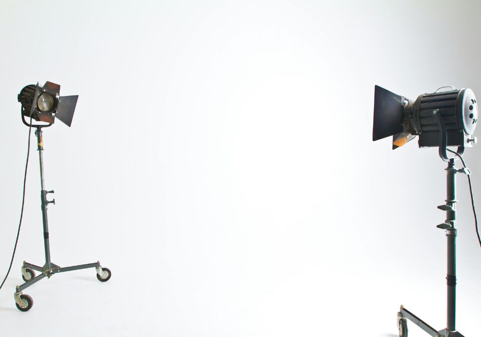 Studio lighting or artificial lighting