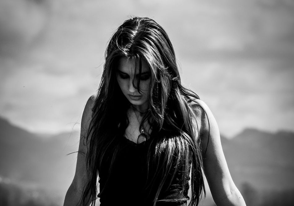 Classic style photography of a woman
