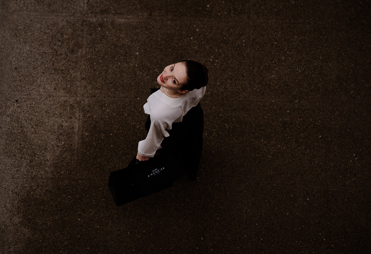 A Close up portrait in Seattle's street